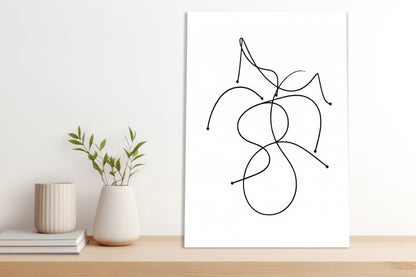 Obraz   Kreśla 3 Minimalistyczny , Wnętrza Styl Skandynawski, Boho