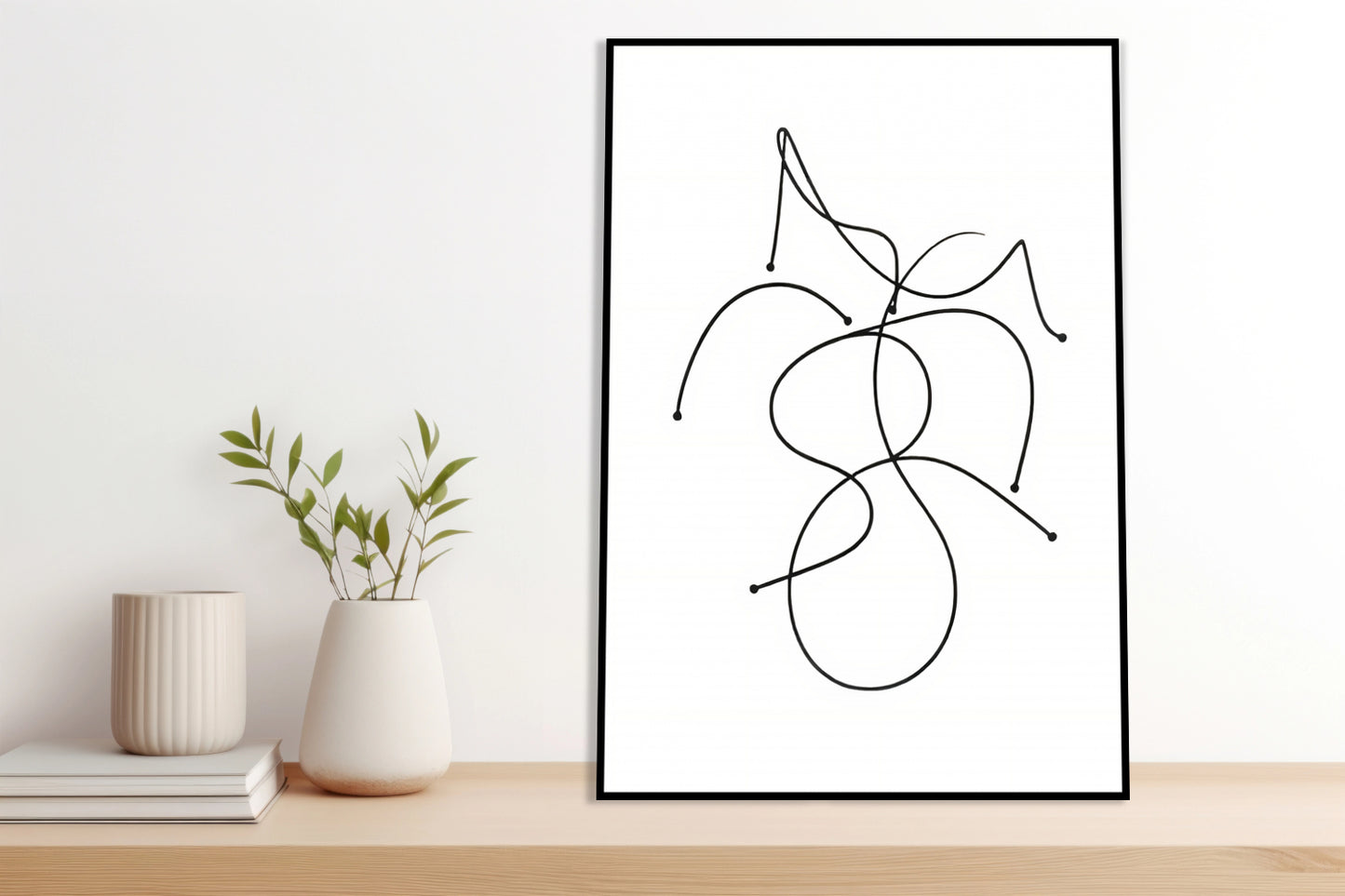 Plakat   Kreśla 3 Minimalistyczny , Wnętrza Styl Skandynawski, Boho