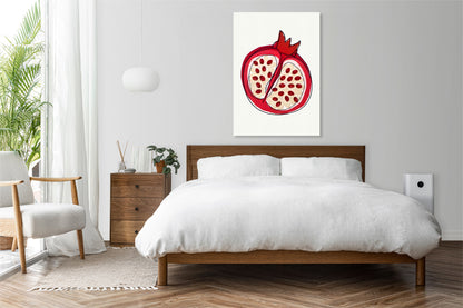 Obraz  Nowoczesny Owoce I Granat I Pop Art Vintage