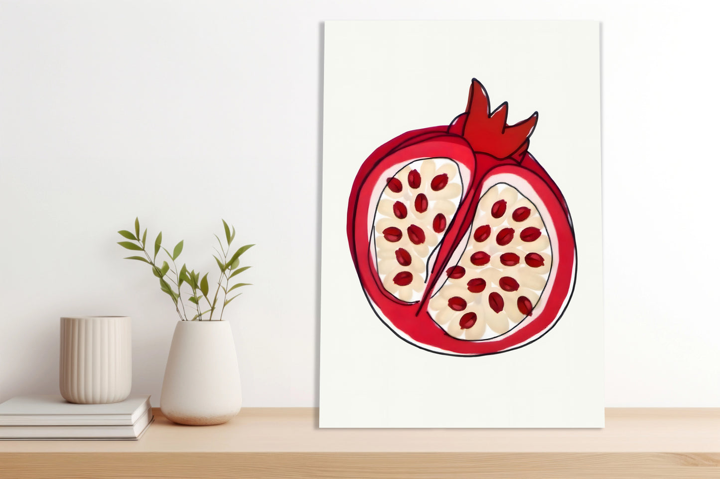 Obraz  Nowoczesny Owoce I Granat I Pop Art Vintage