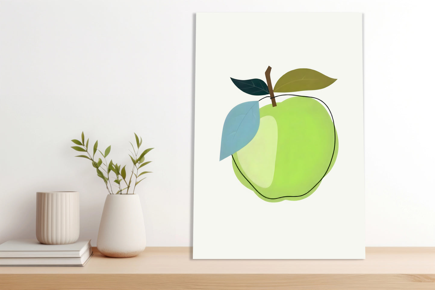 Obraz  Nowoczesny Owoce I Jabłko I Pop Art Vintage