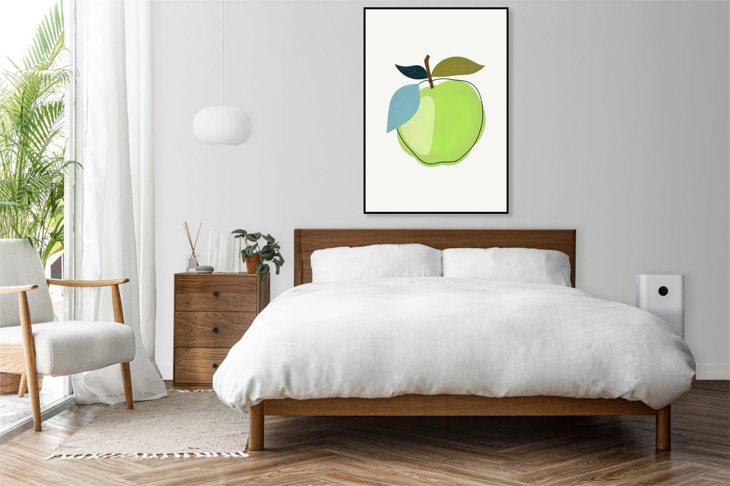 Plakat  Nowoczesny Owoce I Jabłko I Pop Art Vintage