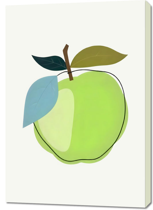 Obraz  Nowoczesny Owoce I Jabłko I Pop Art Vintage