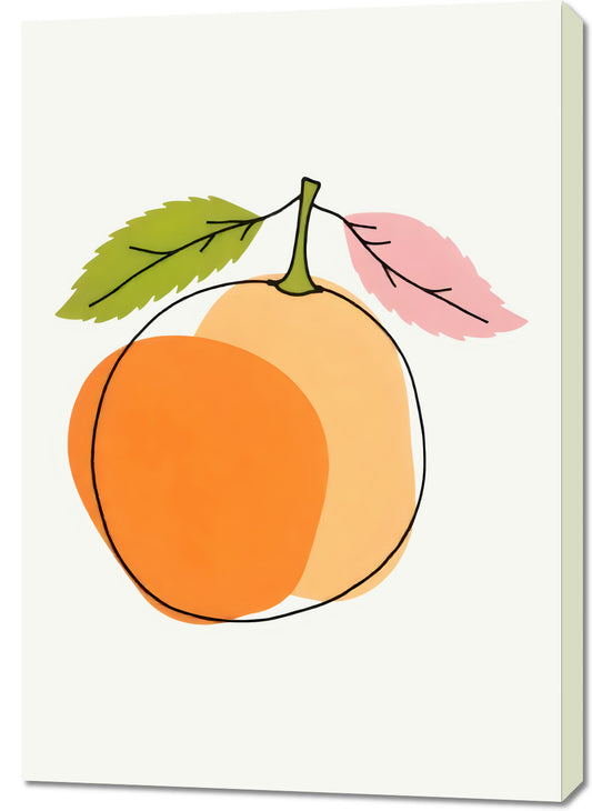 Obraz  Nowoczesny Owoce I Pomarańcz I Pop Art Vintage