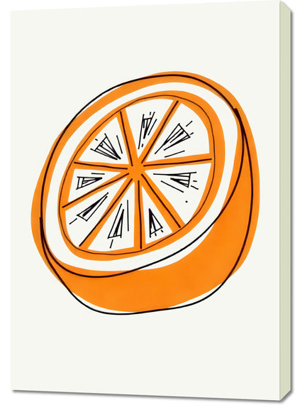 Obraz  Nowoczesny Owoce I Pomarańcz 2 I Pop Art Vintage