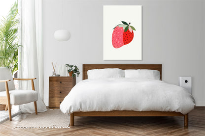 Obraz  Nowoczesny Owoce I TruskawkaI Pop Art Vintage