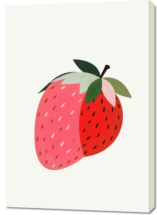 Obraz  Nowoczesny Owoce I TruskawkaI Pop Art Vintage