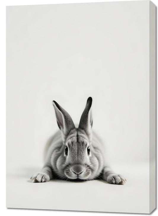 Obraz  Vintage Artystyczny | Zając 3 | Portret Zwierząt Pop Art