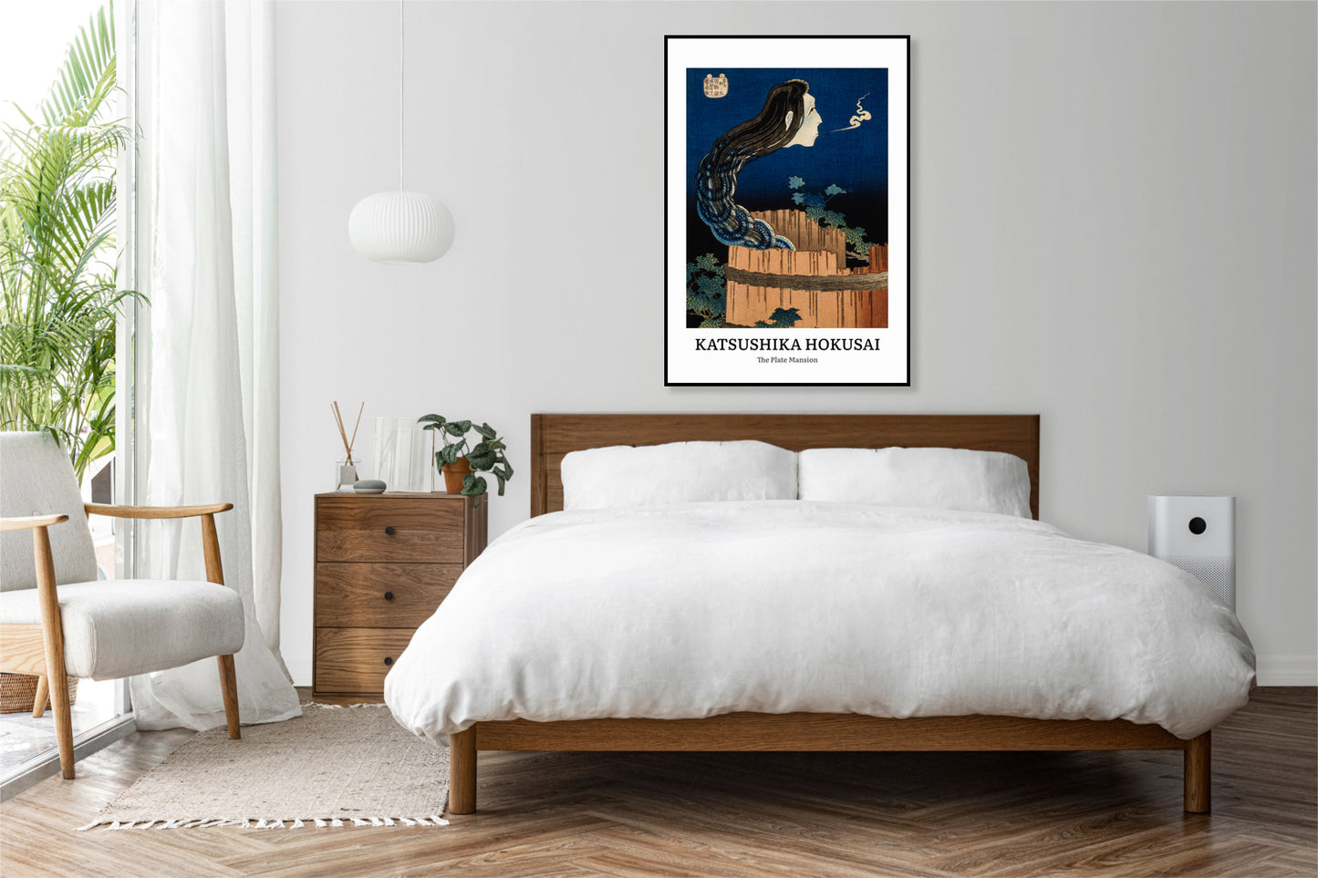 Obraz  Design Plate Mansion, Hokusai Vintage do Salonu