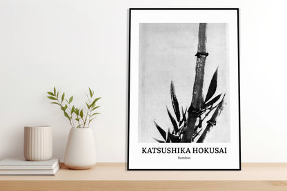 Obraz  Design Bamboo, Hokusai Vintage do Salonu