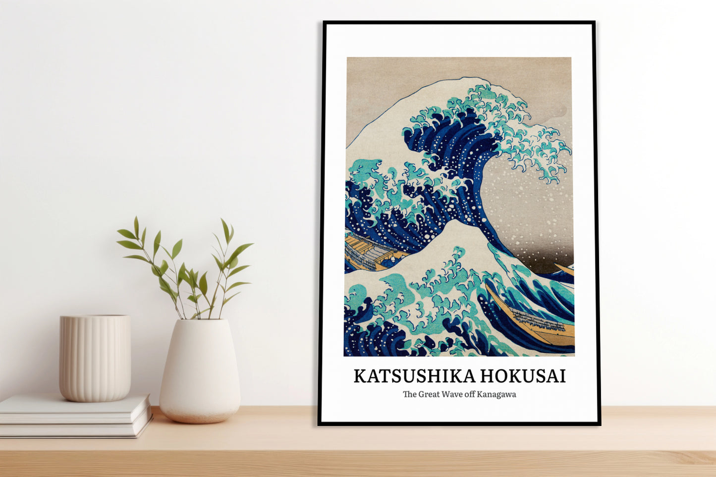 Obraz  Design Wave of Kaganawa, Hokusai Vintage do Salonu