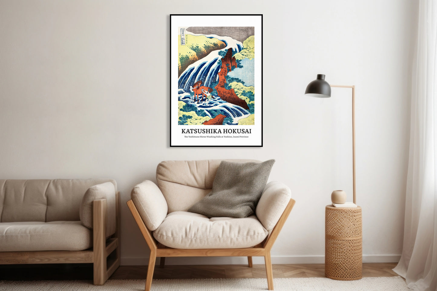 Obraz  Design Yoshitsune, Hokusai Vintage do Salonu