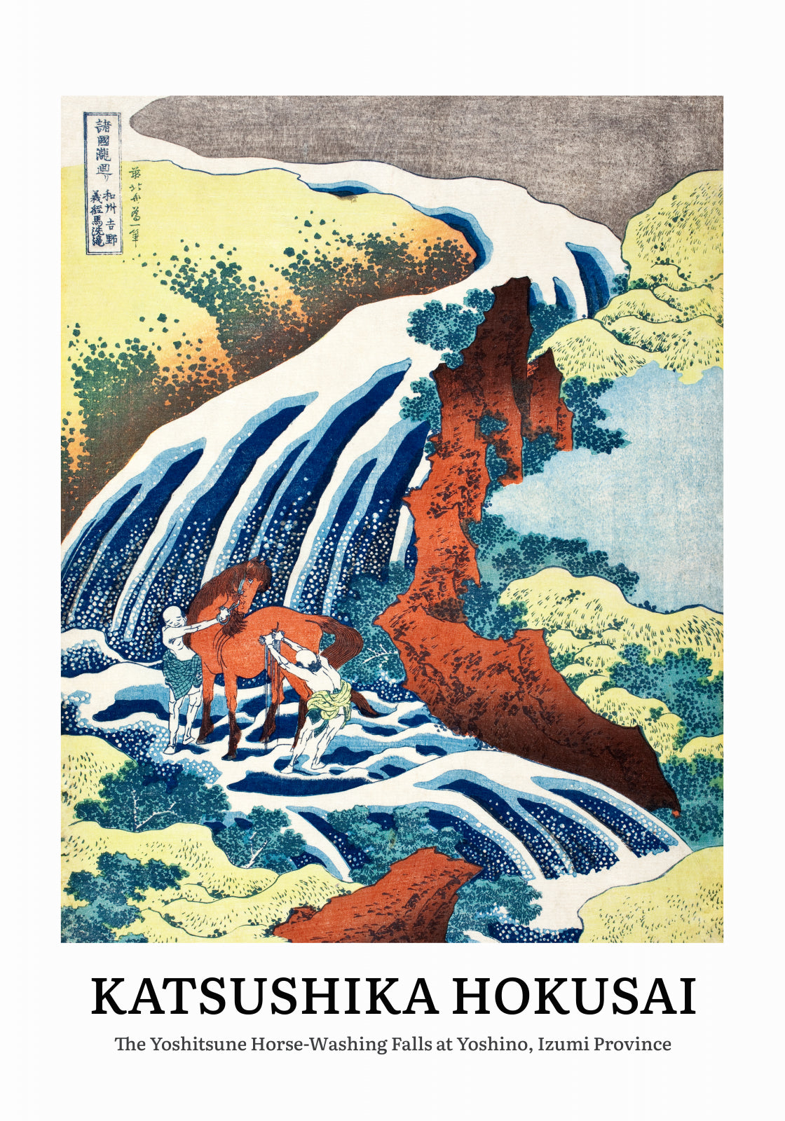 Plakat  Design Yoshitsune, Hokusai Vintage do Salonu