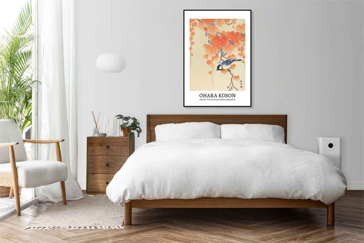 Obraz  Design Great Tit, Koson Vintage do Salonu
