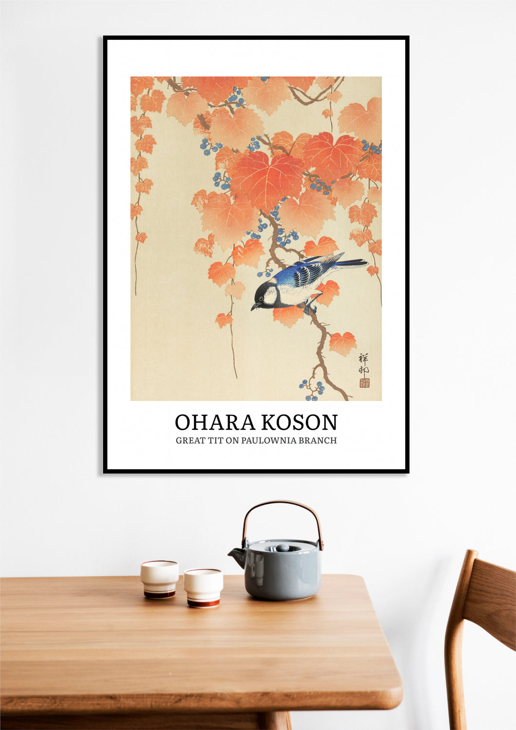 Obraz  Design Great Tit, Koson Vintage do Salonu