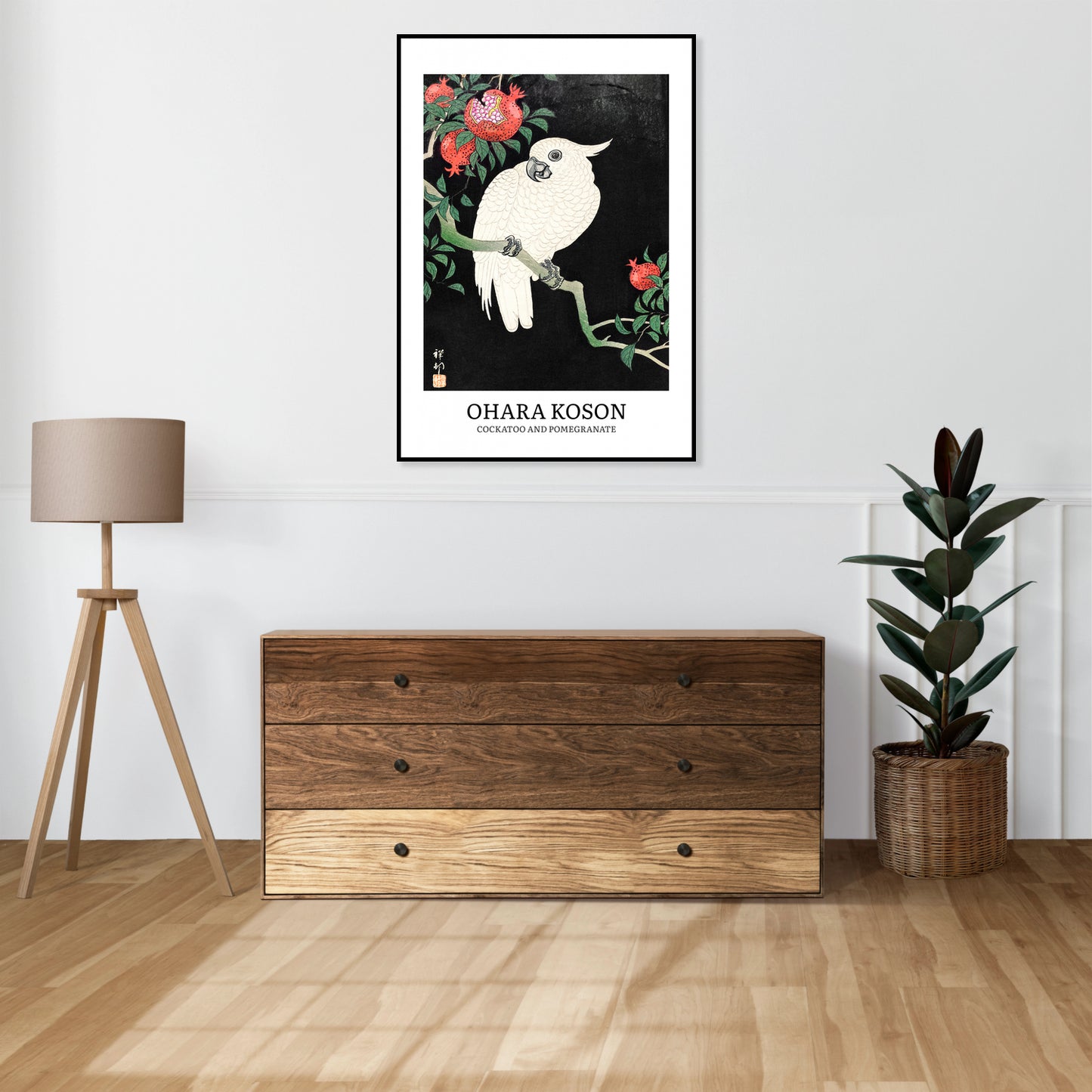 Obraz  Design Cockatoo, Koson Vintage do Salonu