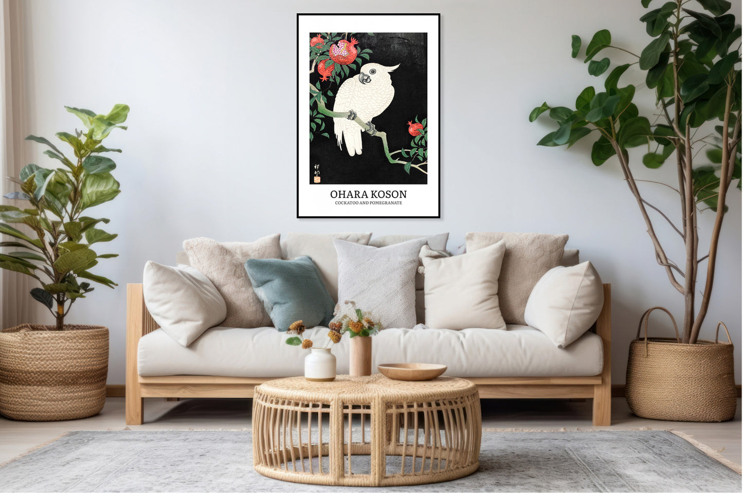 Obraz  Design Cockatoo, Koson Vintage do Salonu