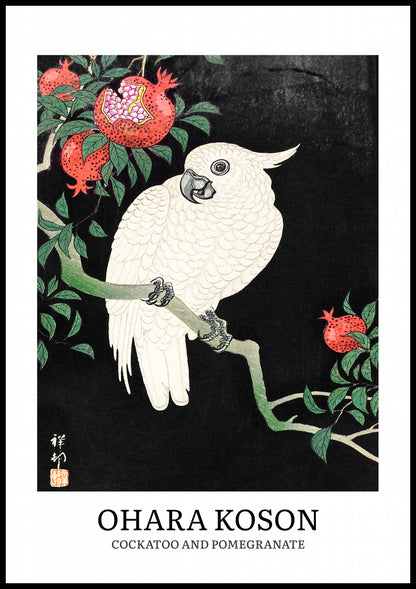 Plakat  Design Cockatoo, Koson Vintage do Salonu