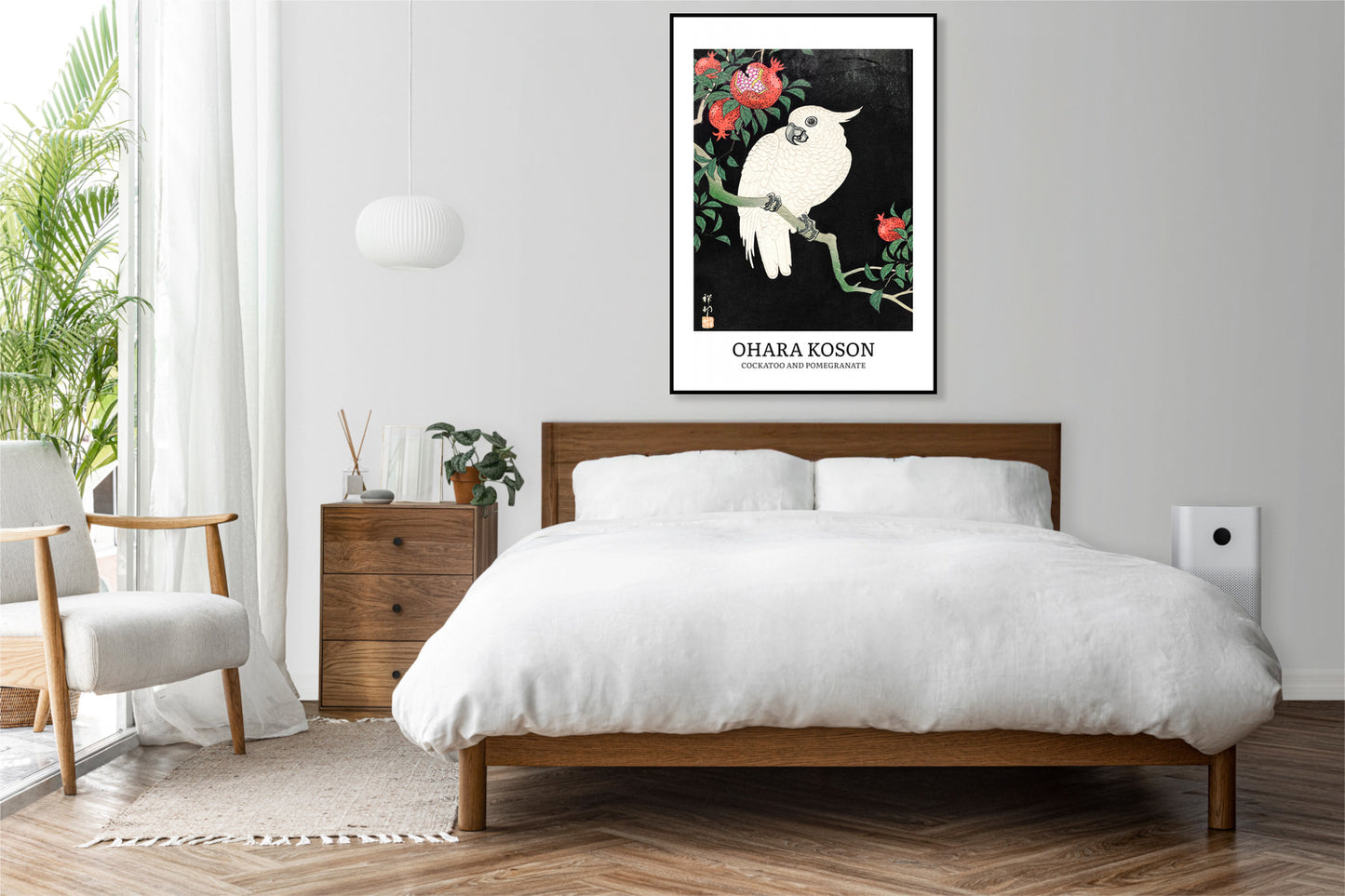 Plakat  Design Cockatoo, Koson Vintage do Salonu