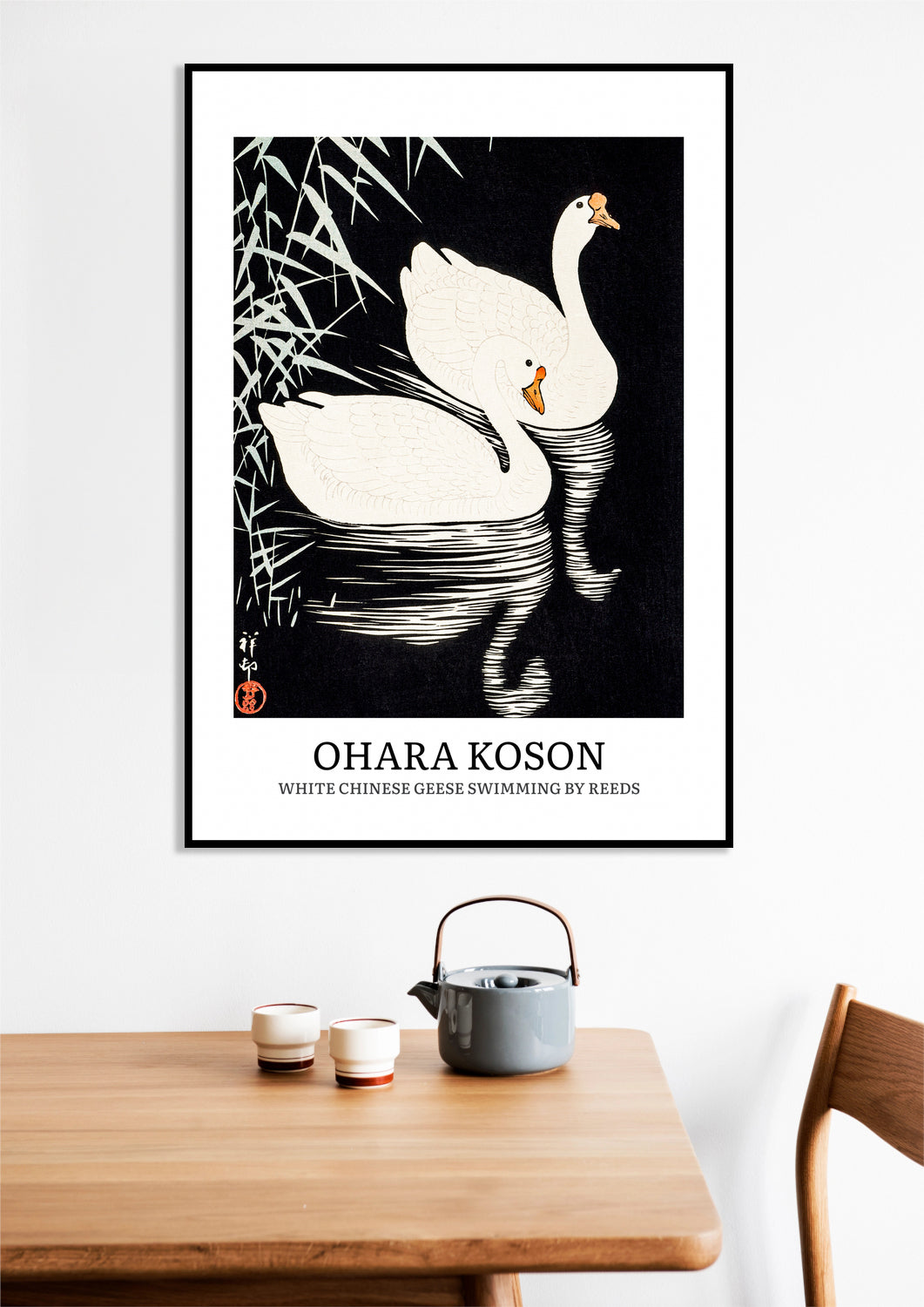 Obraz  Design Geese, Koson Vintage do Salonu
