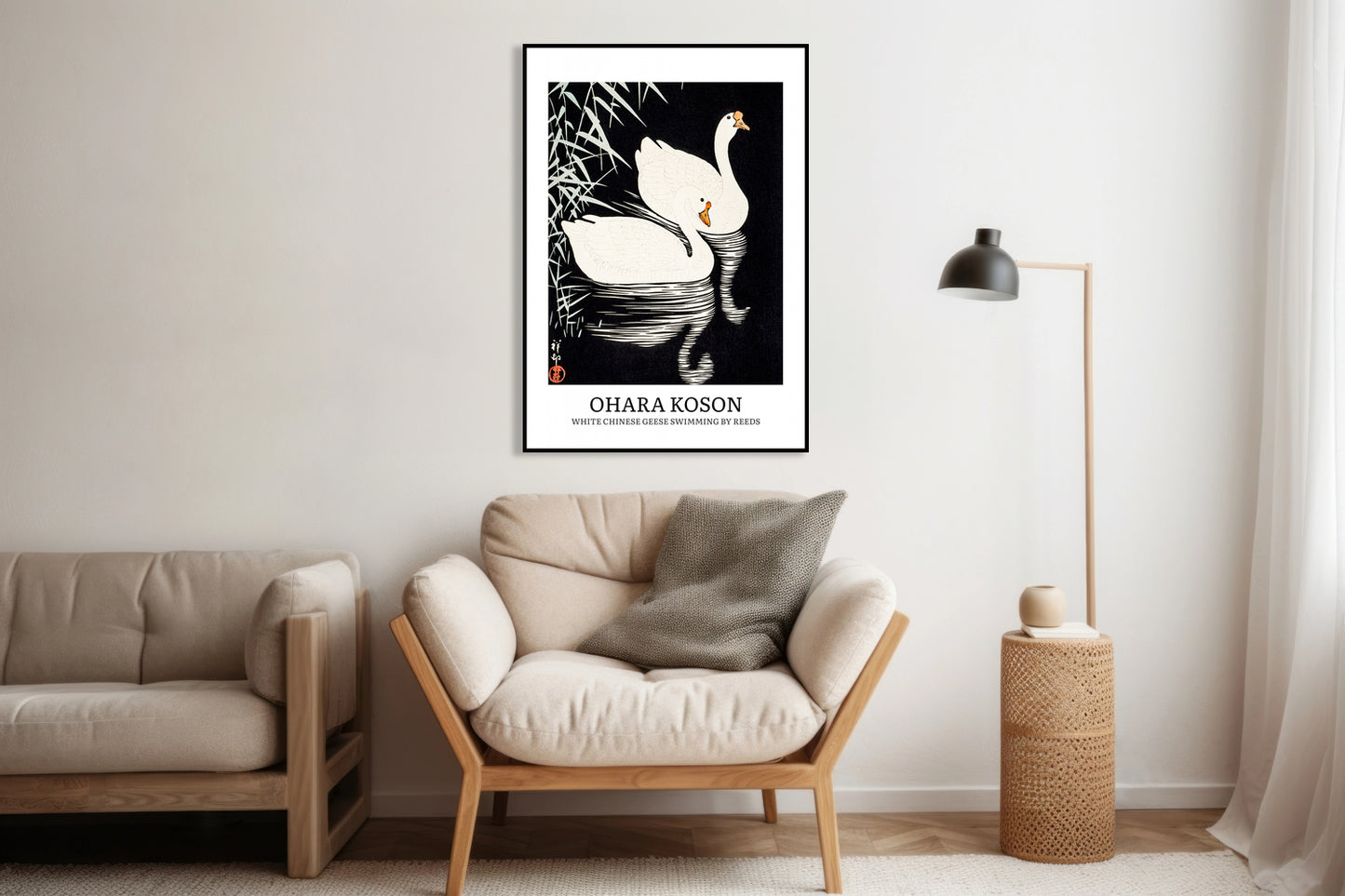 Obraz  Design Geese, Koson Vintage do Salonu