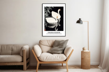 Obraz  Design Geese, Koson Vintage do Salonu