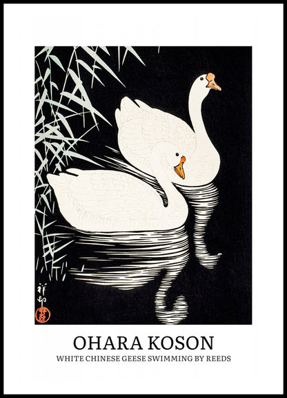 Plakat  Design Geese, Koson Vintage do Salonu