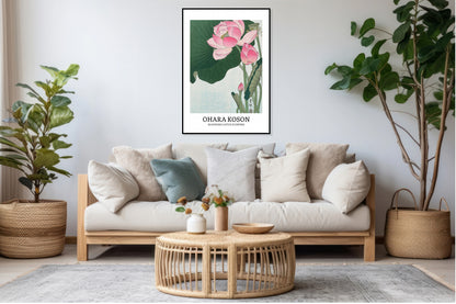 Obraz  Design Lotus, Koson Vintage do Salonu