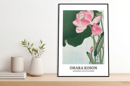 Obraz  Design Lotus, Koson Vintage do Salonu