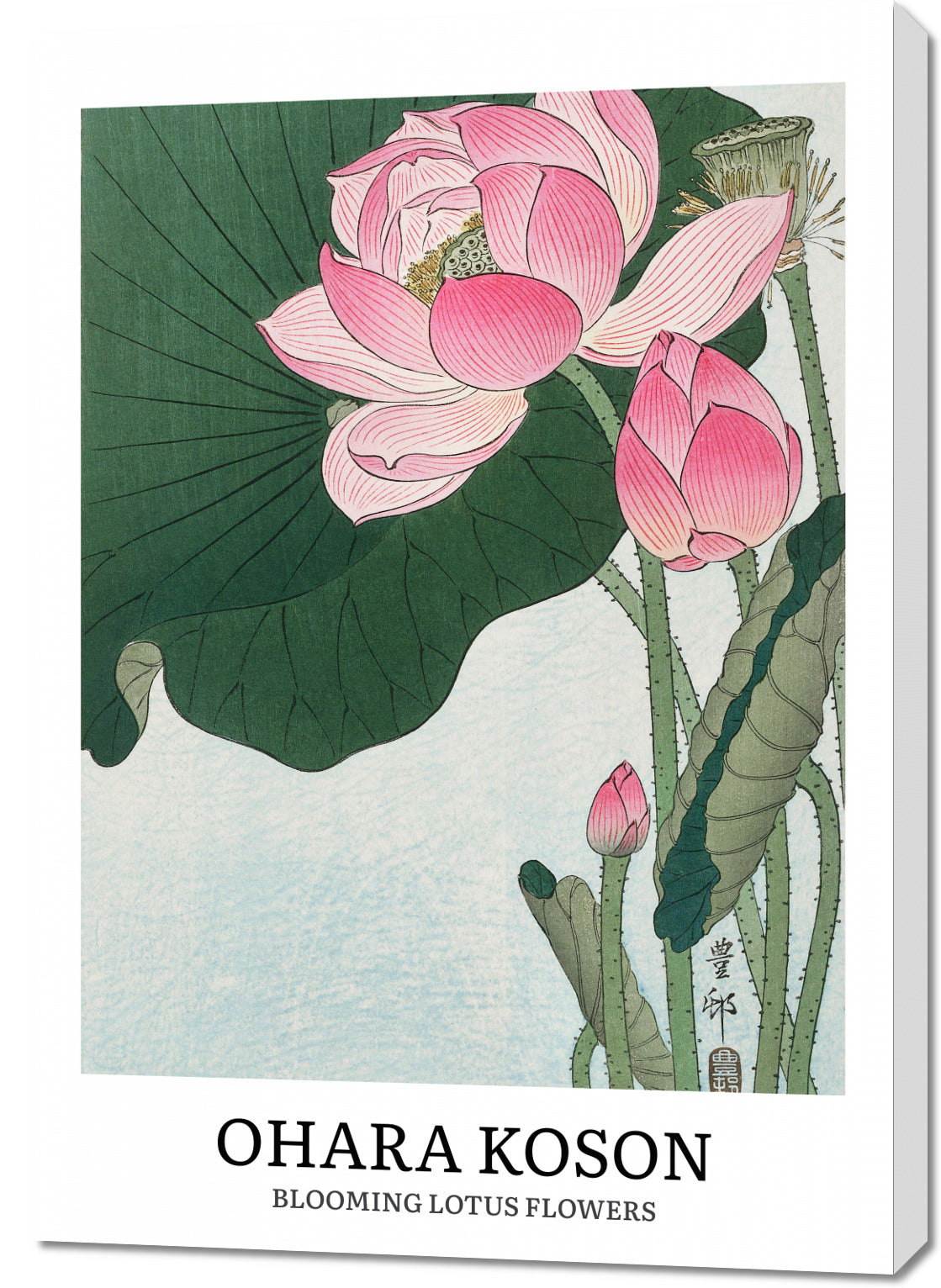Obraz  Design Lotus, Koson Vintage do Salonu