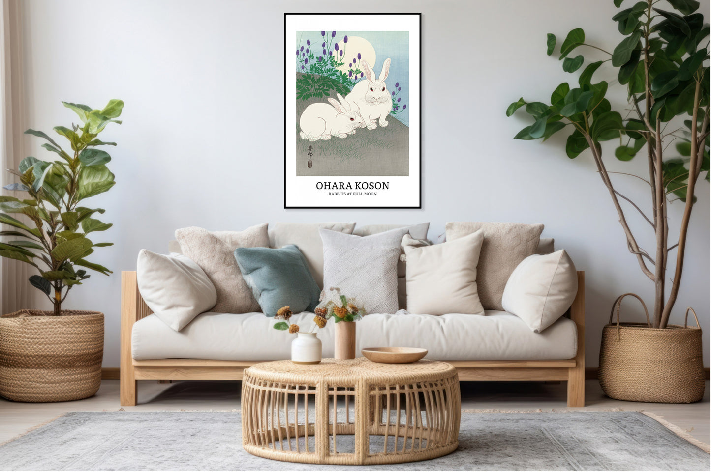 Obraz  Design Rabbits, Koson Vintage do Salonu