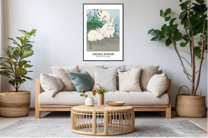 Obraz  Design Rabbits, Koson Vintage do Salonu
