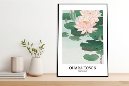 Obraz  Design Water Lily, Koson Vintage do Salonu