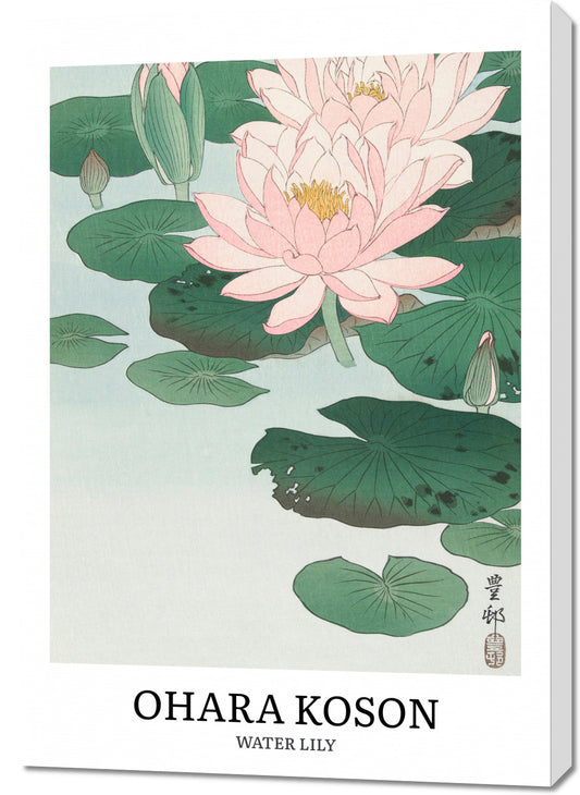 Obraz  Design Water Lily, Koson Vintage do Salonu
