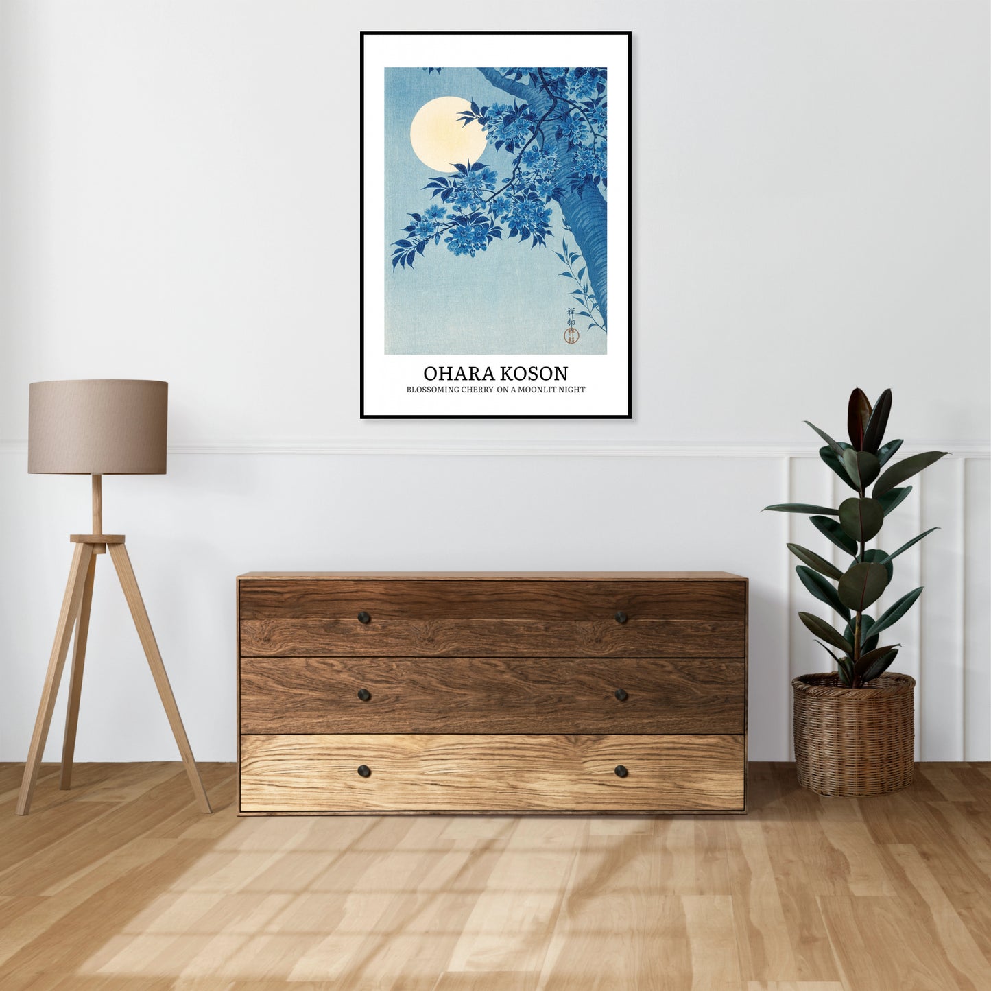 Obraz  Design Blossoming Cherry, Koson Vintage do Salonu