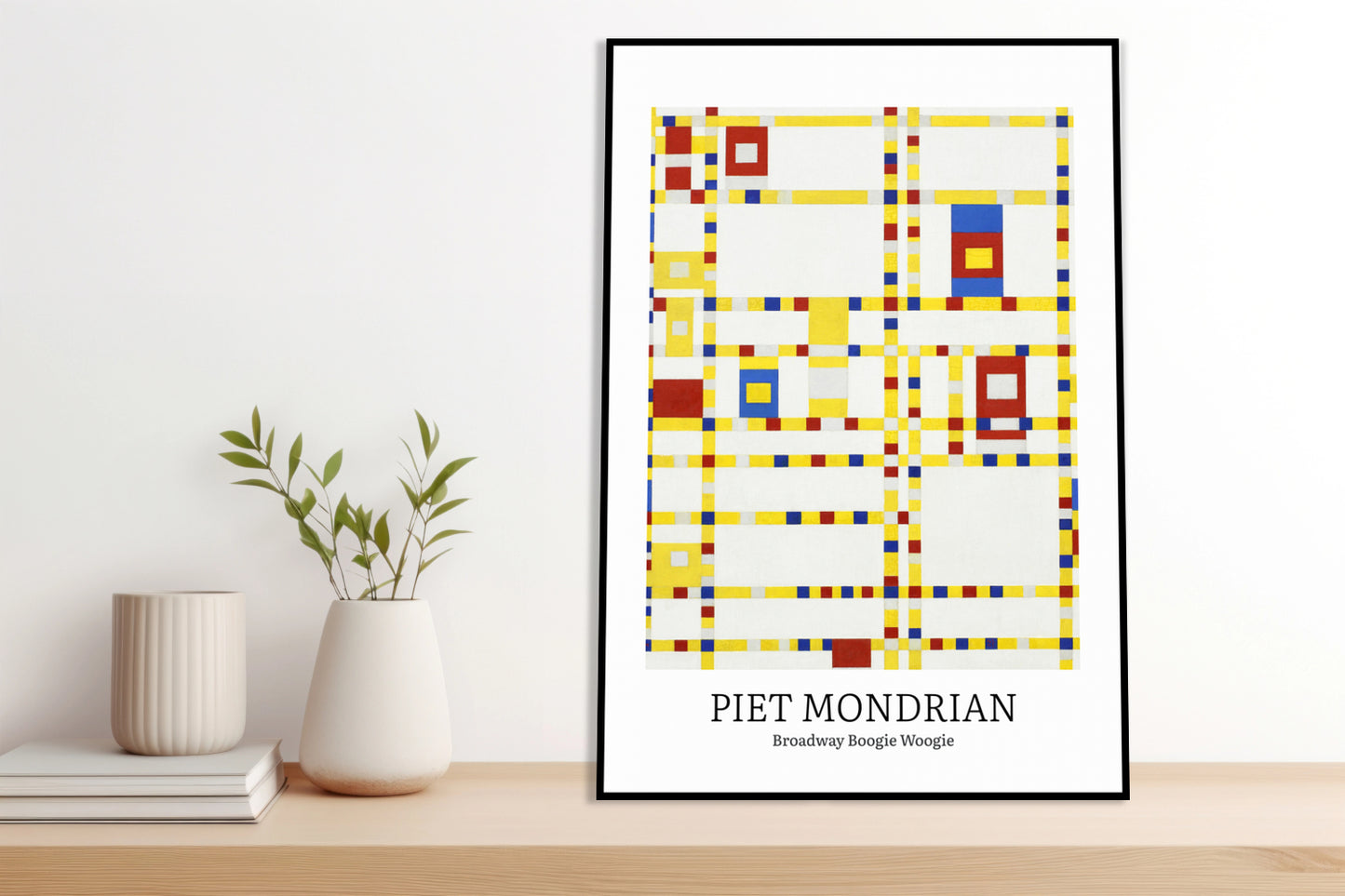 Obraz  Design Broadway, Mondrian Vintage do Salonu