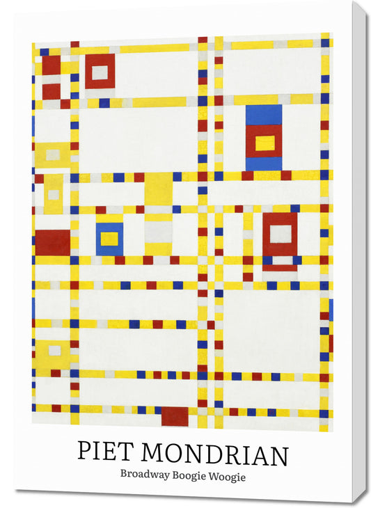 Obraz  Design Broadway, Mondrian Vintage do Salonu