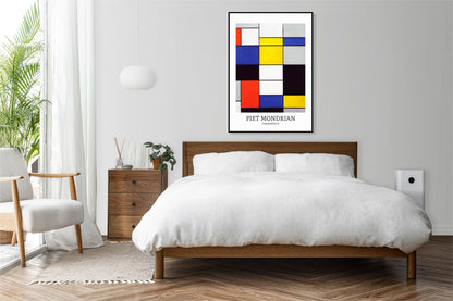 Obraz  Design Composition 2, Mondrian Vintage do Salonu