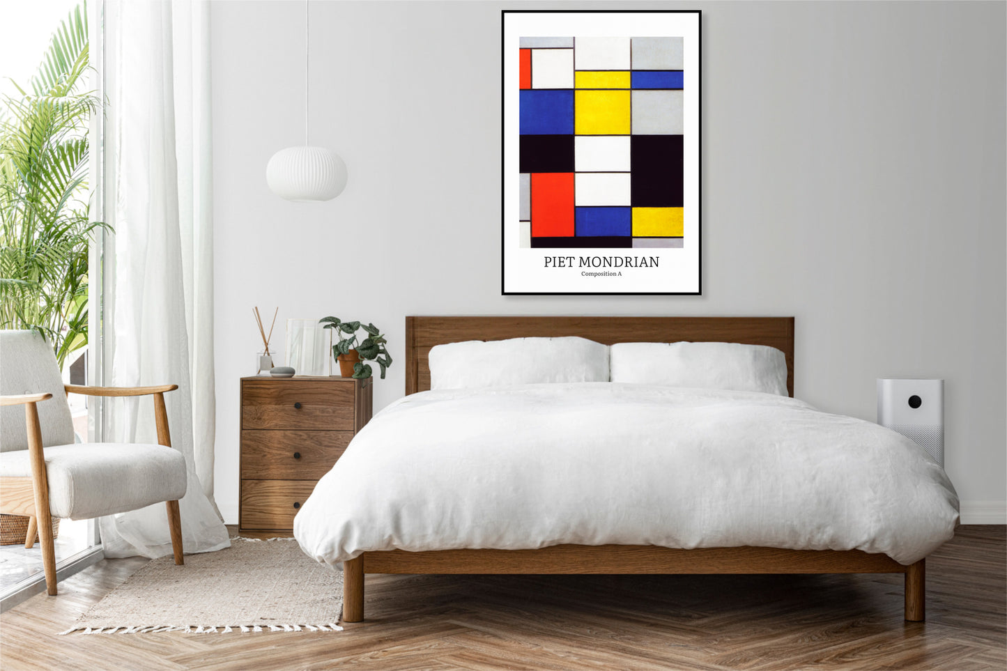 Plakat  Design Composition 2, Mondrian Vintage do Salonu