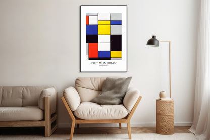 Plakat  Design Composition 2, Mondrian Vintage do Salonu