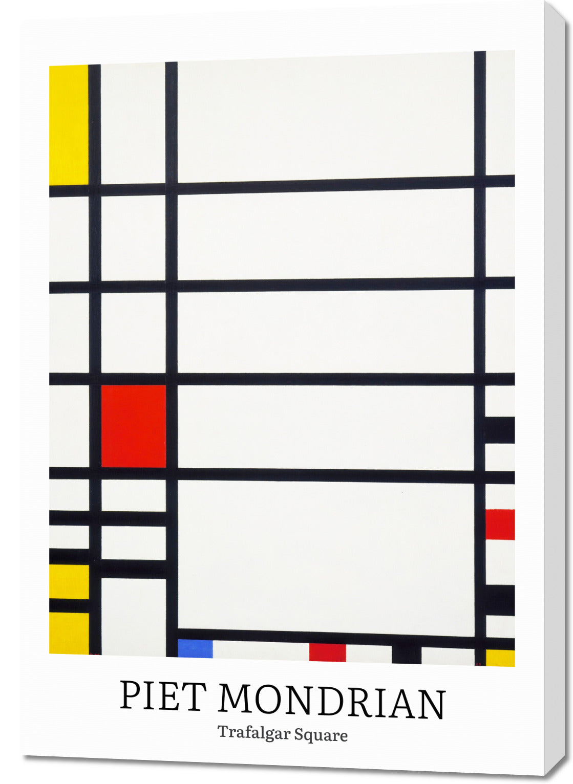 Obraz  Design Trafalgar, Mondrian Vintage do Salonu