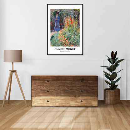 Obraz  Design Flower Bed, Monet Vintage do Salonu