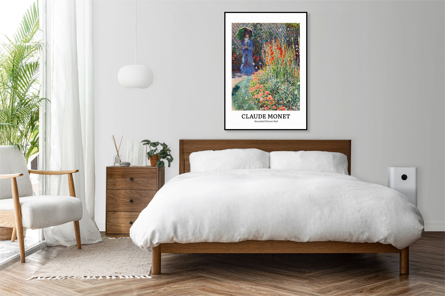 Obraz  Design Flower Bed, Monet Vintage do Salonu