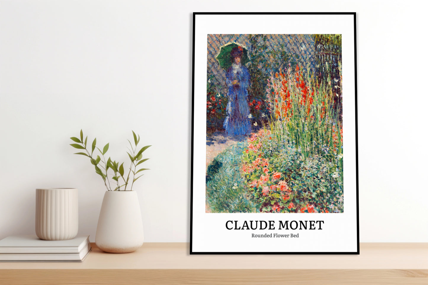 Obraz  Design Flower Bed, Monet Vintage do Salonu