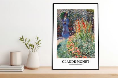 Obraz  Design Flower Bed, Monet Vintage do Salonu