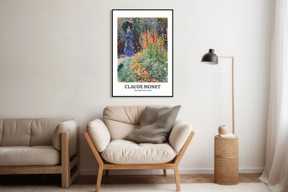 Obraz  Design Flower Bed, Monet Vintage do Salonu