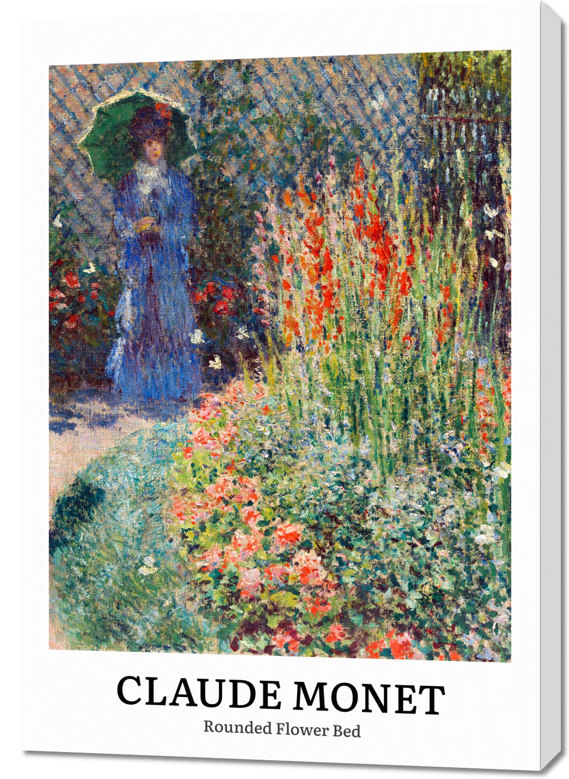 Obraz  Design Flower Bed, Monet Vintage do Salonu