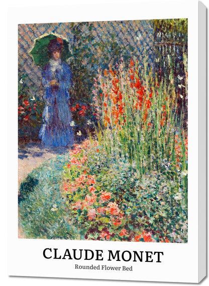 Obraz  Design Flower Bed, Monet Vintage do Salonu
