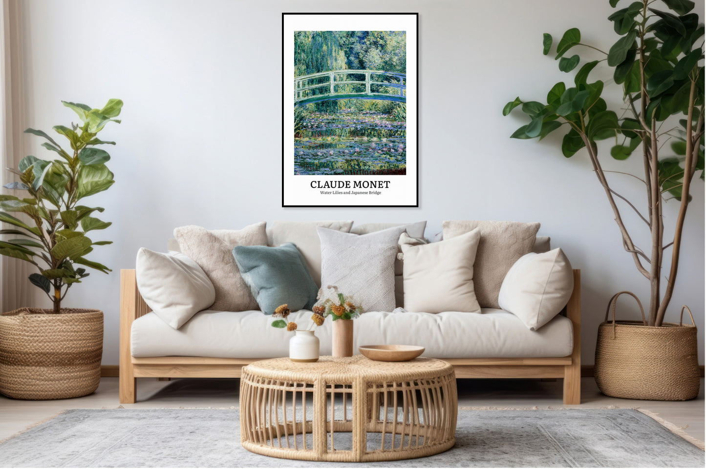 Obraz  Design Water Lillies, Monet Vintage do Salonu