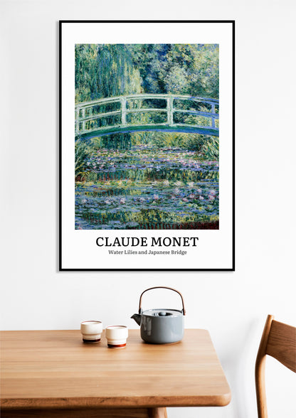 Obraz  Design Water Lillies, Monet Vintage do Salonu